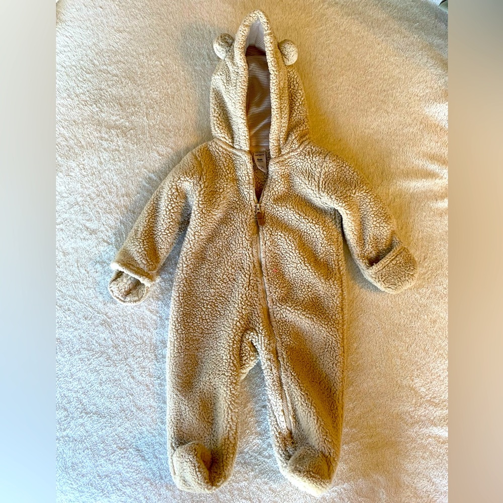 Sherpa winter onesie